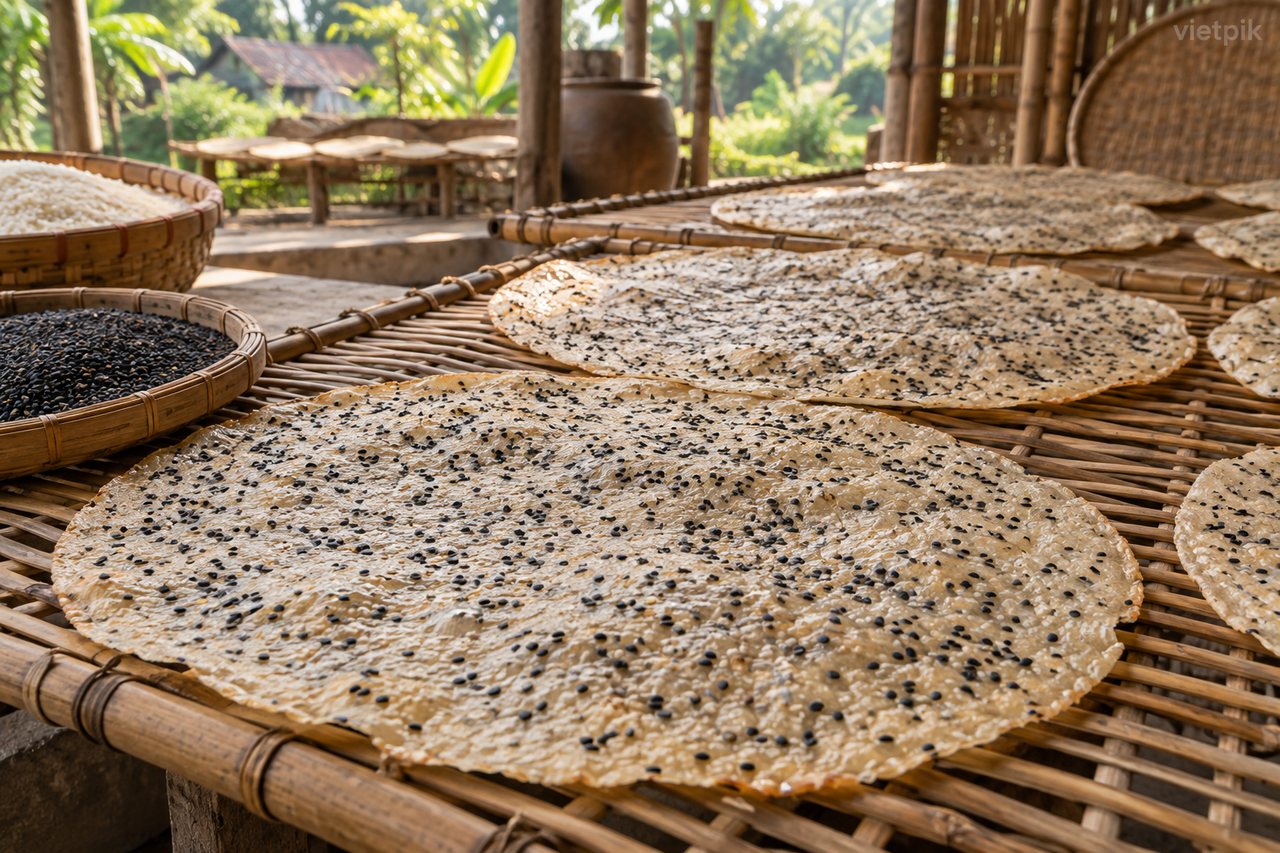 Túy Loan rice paper: a craft to meet at the table
