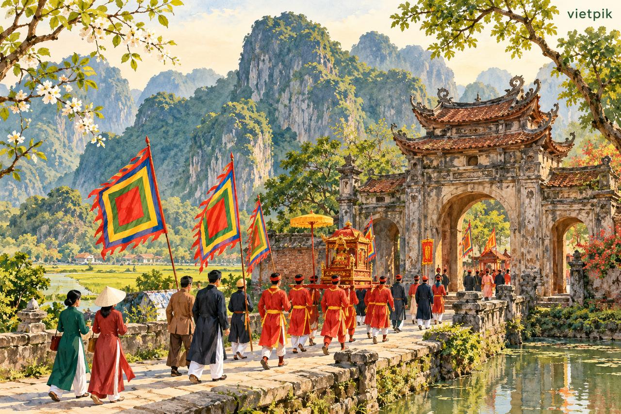 Hoa Lu Festival: reading a former capital through its spring rituals