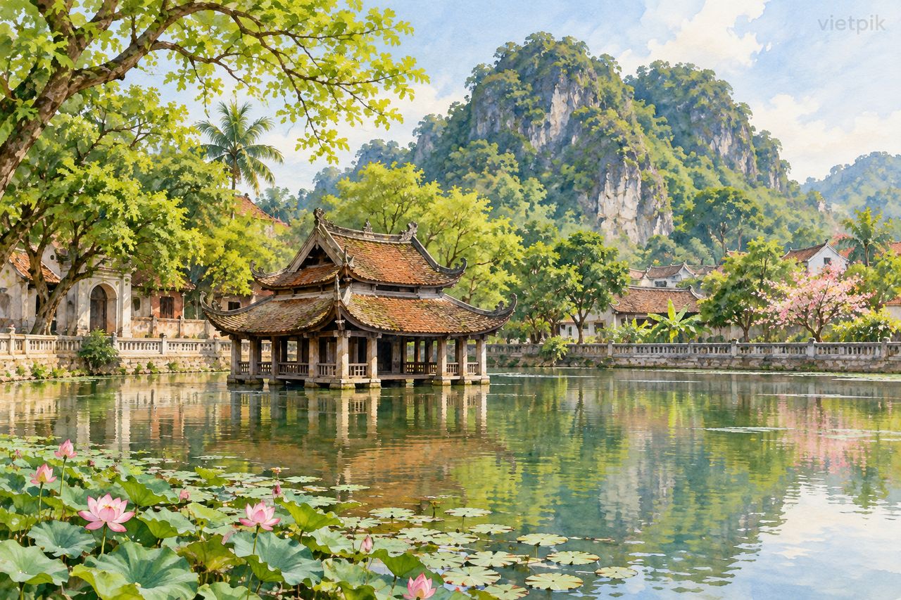 Thầy Pagoda Festival: faith, village life and water puppetry